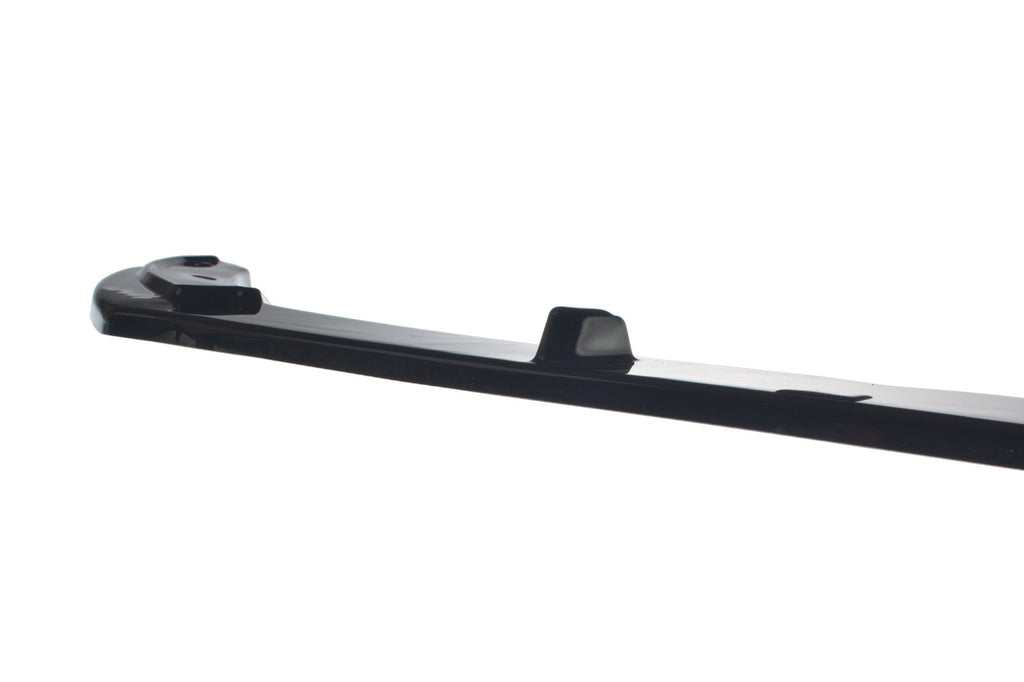 Maxton Design Street+ Spoilerlippe Front Ansatz V.1 passend für Skoda Scala schwarz Hochglanz