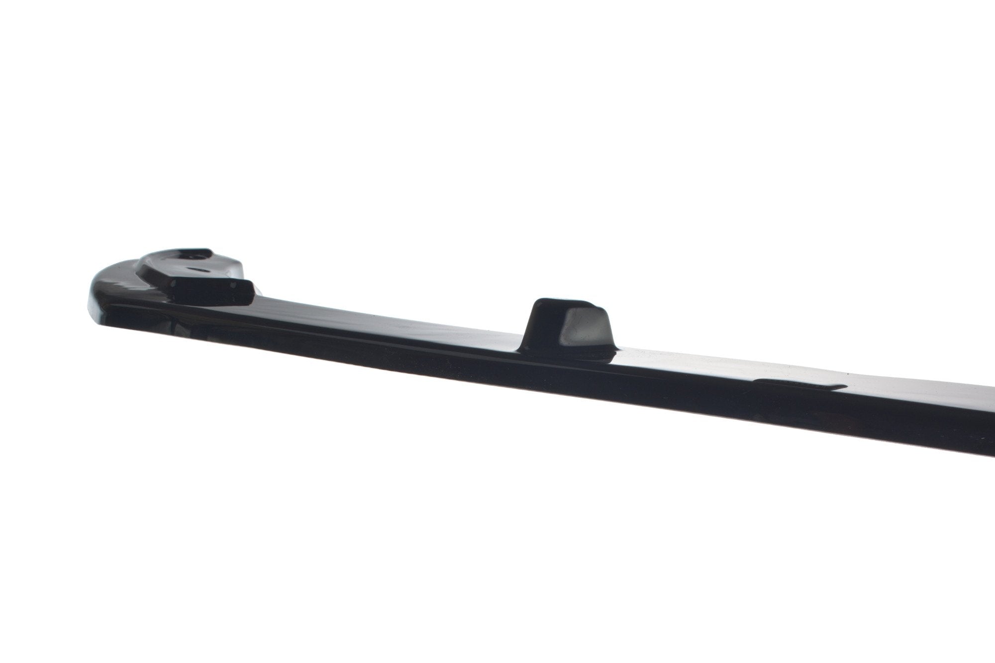 Maxton Design Street+ Spoilerlippe Front Ansatz V.1 passend für Skoda Scala schwarz Hochglanz