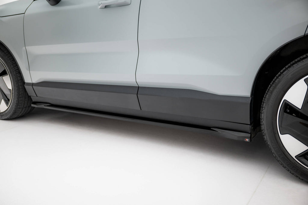 Maxton Design Street+ Seitenschweller Leisten passend für Volvo EX30 Mk1 schwarz Hochglanz
