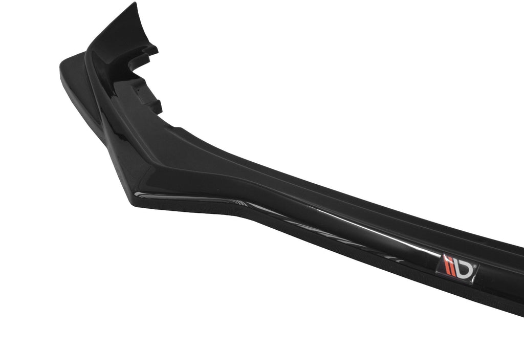 Maxton Design Street+ Spoilerlippe Front Ansatz V.2 passend für Toyota GT86 Facelift schwarz Hochglanz