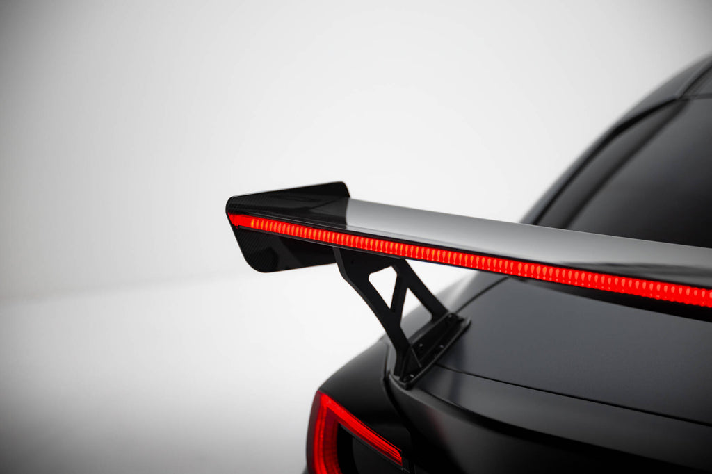Maxton Design Carbon Spoiler With External Brackets Uprights + LED Toyota GR86 / Subaru BRZ Mk2 für Toyota GR86 Mk1