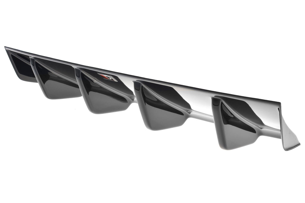 Maxton Design Diffusor Heck Ansatz passend für Audi RS3 8V FL Limousine schwarz Hochglanz