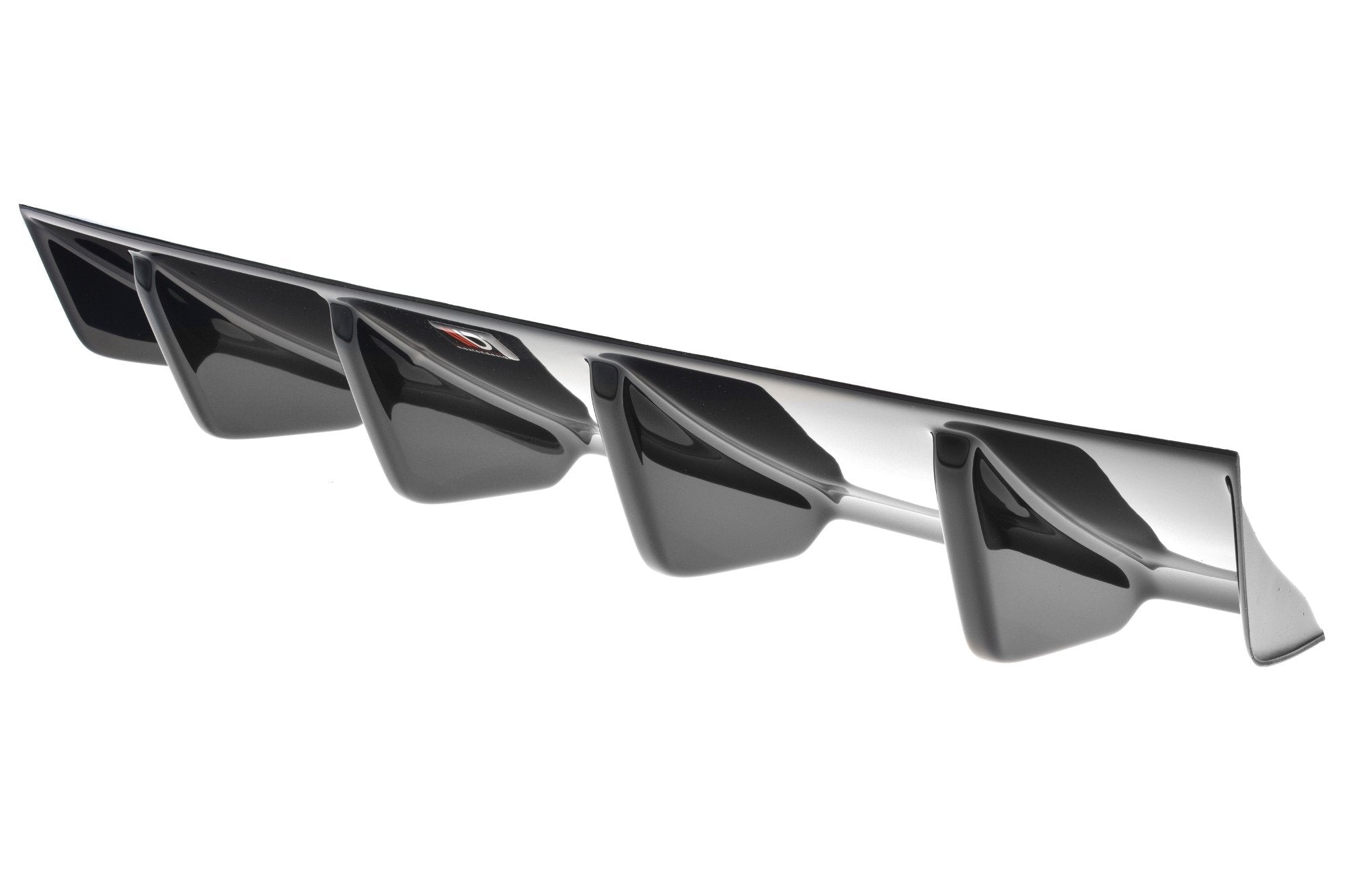 Maxton Design Diffusor Heck Ansatz passend für Audi RS3 8V FL Limousine schwarz Hochglanz