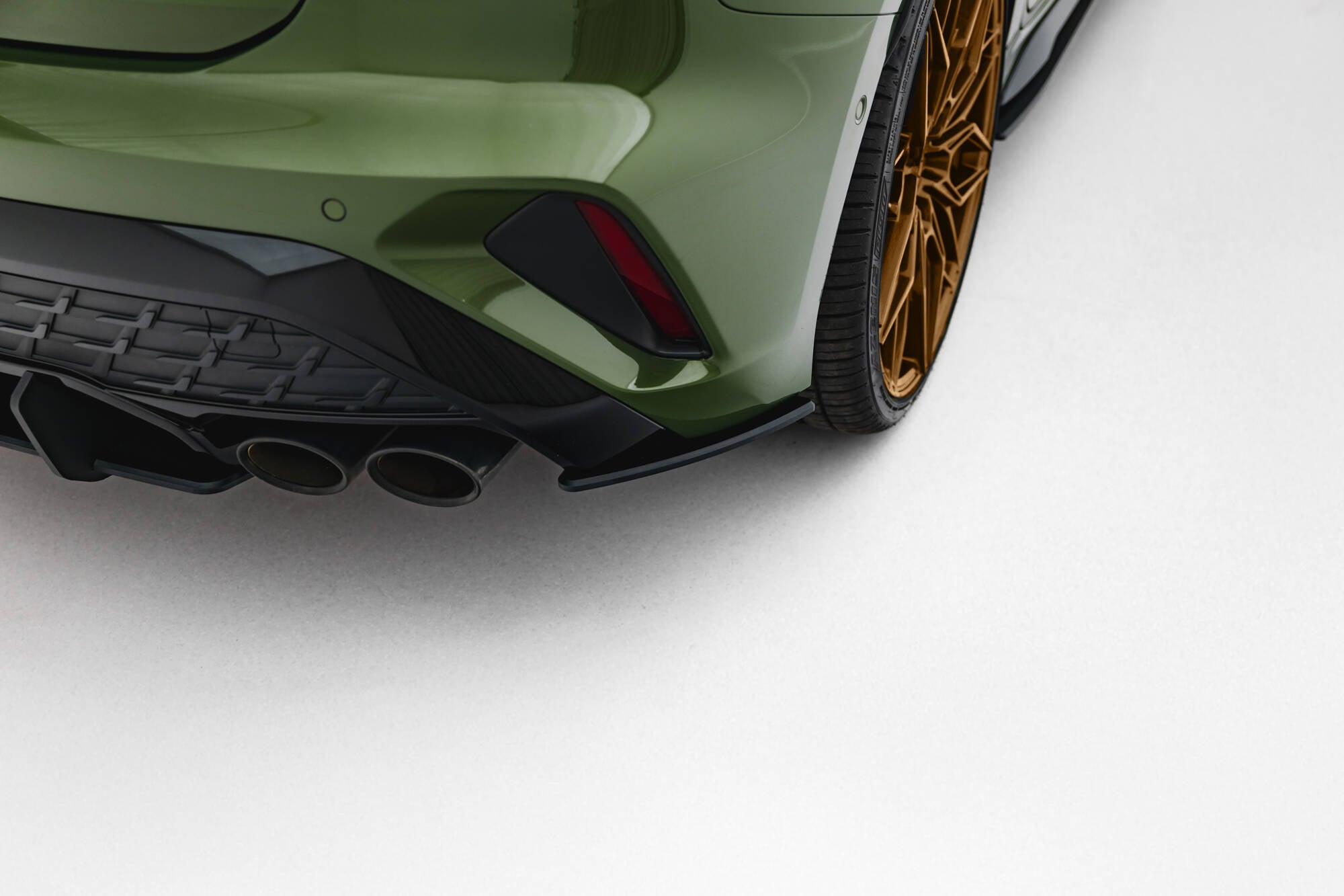Maxton Design Street Pro Heck Ansatz Flaps Diffusor passend für Audi S3 Sportback 8Y Facelift