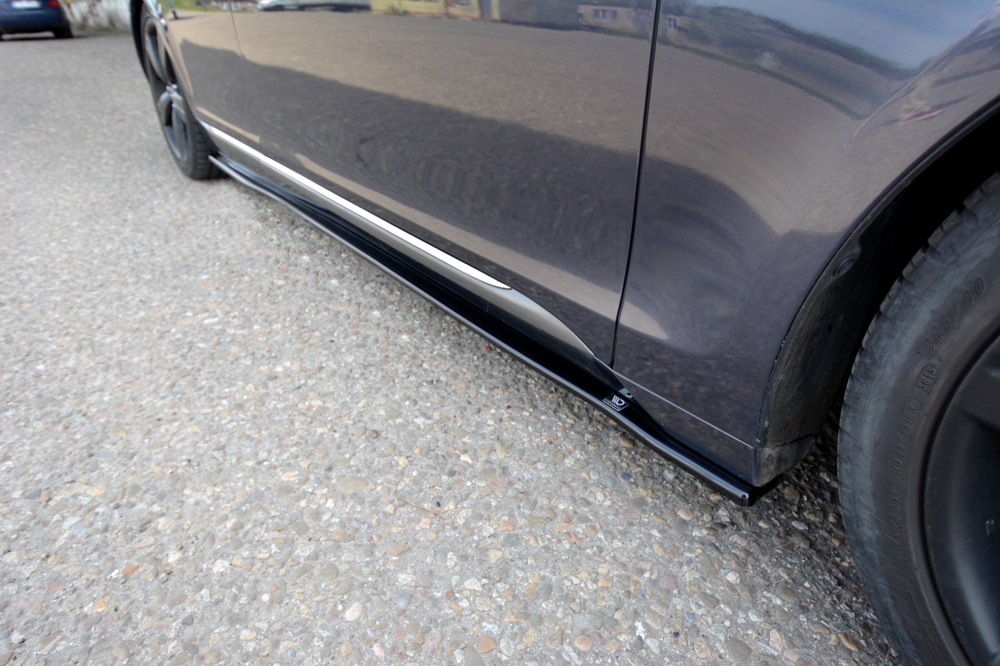 Maxton Design Street+ Seitenschweller Leisten passend für Lexus GS Mk3 schwarz Hochglanz