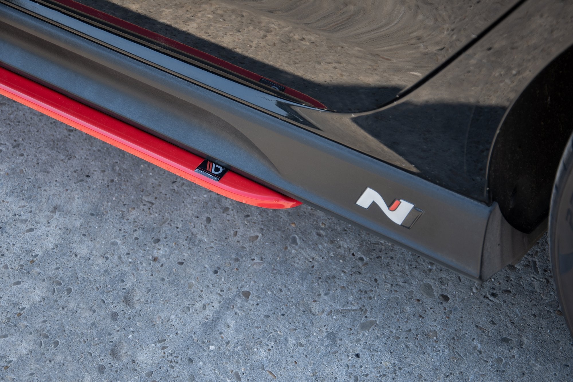 Maxton Design Street+ Seitenschweller Leisten V.2 passend für Hyundai I30 N Mk3