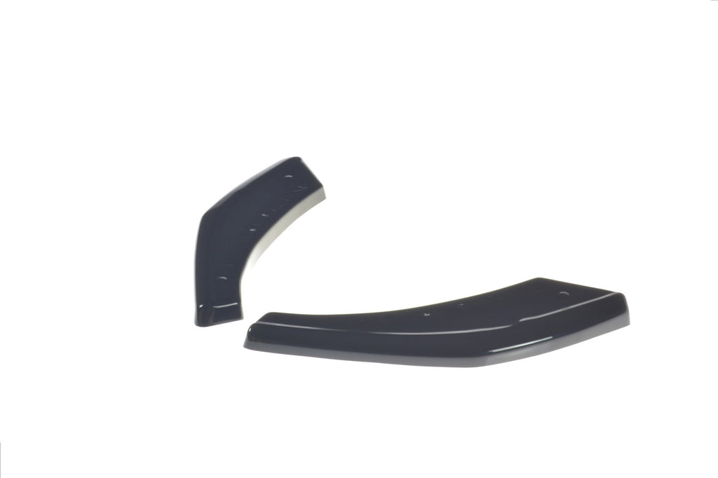 Maxton Design Heck Ansatz Flaps Diffusor passend für Hyundai Tucson Mk3 Facelift schwarz Hochglanz