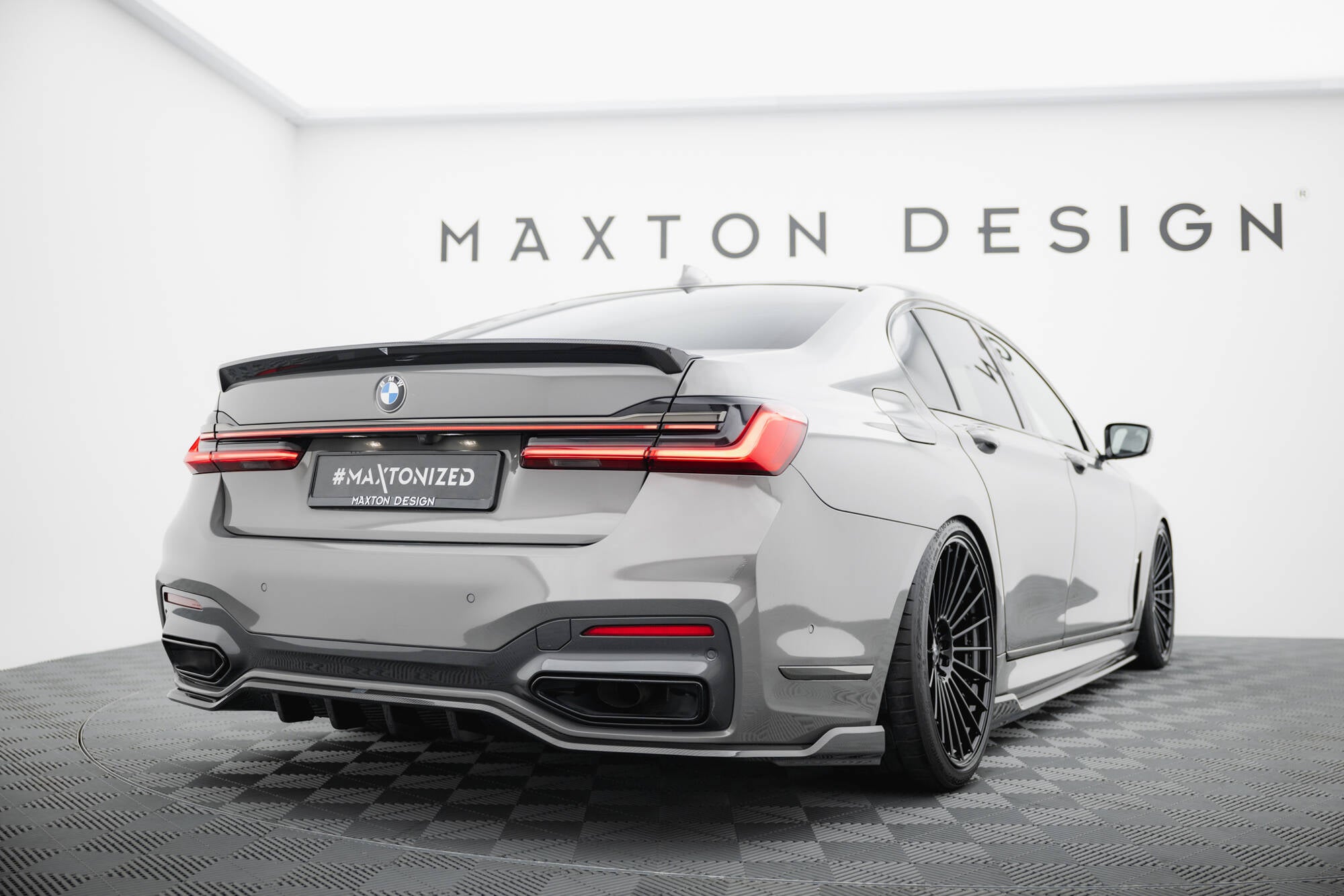 Maxton Design Prepreg Carbon Fiber Heckklappenspoiler BMW 7 G11 / G11 Facelift für BMW 7er G11