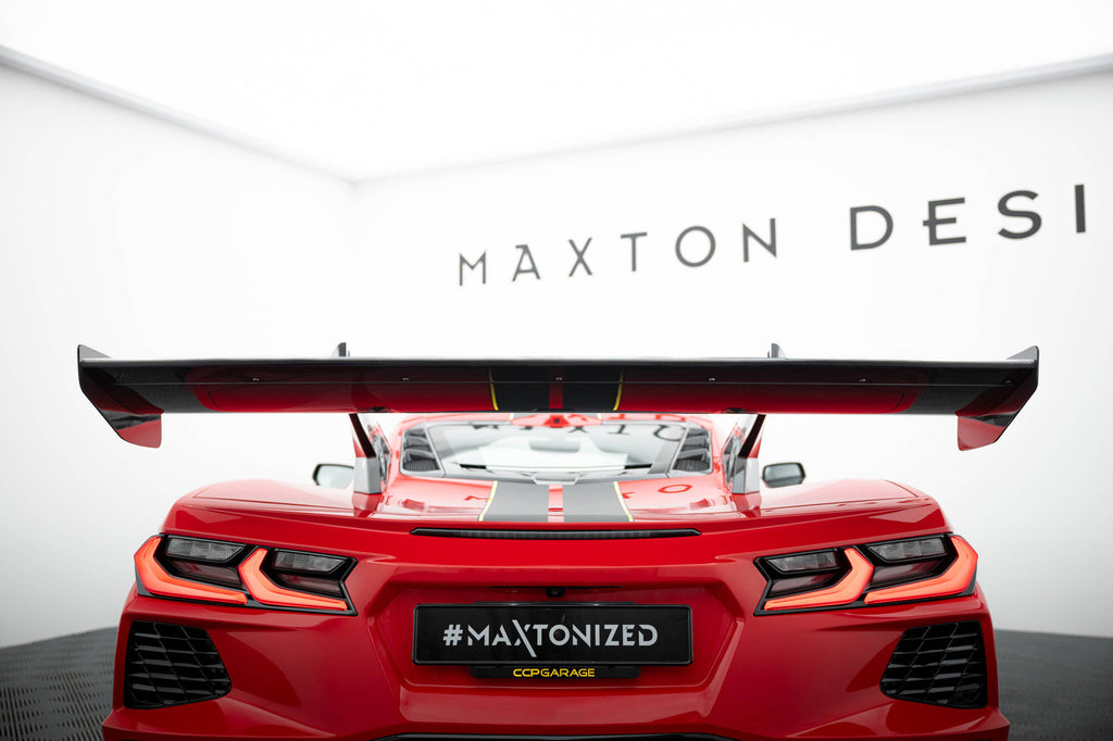Maxton Design Carbon Spoiler Chevrolet Corvette C8 für Chevrolet Corvette C8