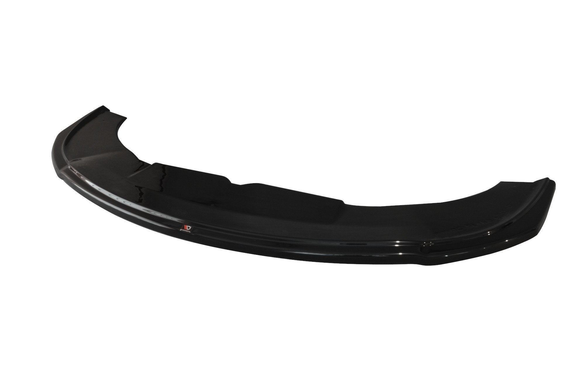 Maxton Design Street+ Spoilerlippe Front Ansatz V.2 passend für Skoda Octavia RS Mk2 FL schwarz Hochglanz