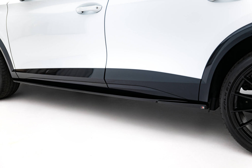 Maxton Design Street+ Seitenschweller Leisten passend für V.1 passend für Cupra Formentor Mk1 Facelift schwarz Hochglanz