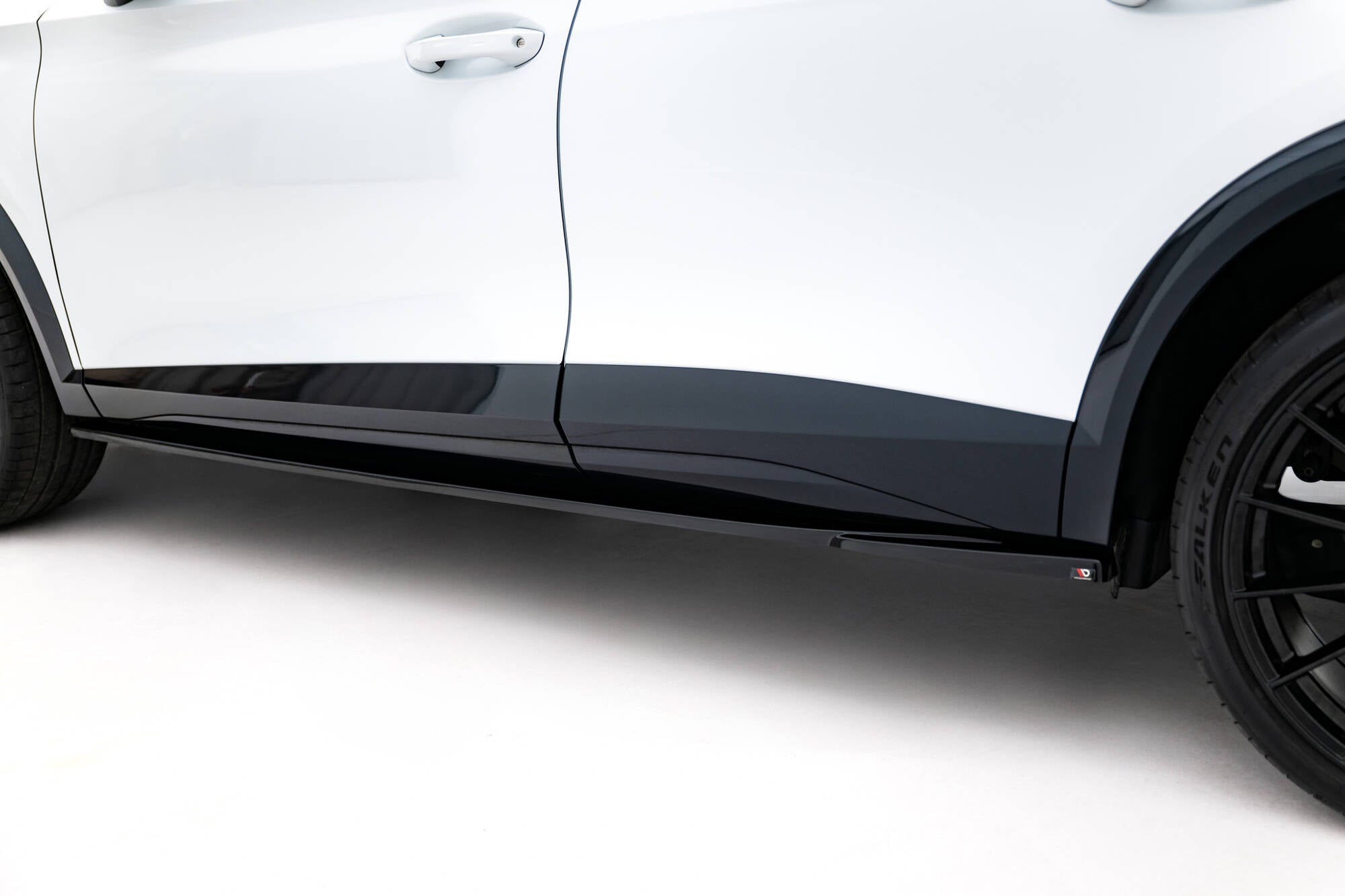 Maxton Design Street+ Seitenschweller Leisten passend für V.1 passend für Cupra Formentor Mk1 Facelift schwarz Hochglanz