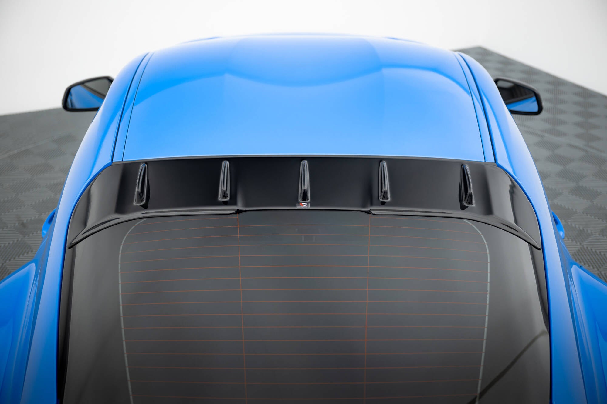 Maxton Design Heckscheiben Spoiler passend für Toyota Supra mk5 schwarz Hochglanz
