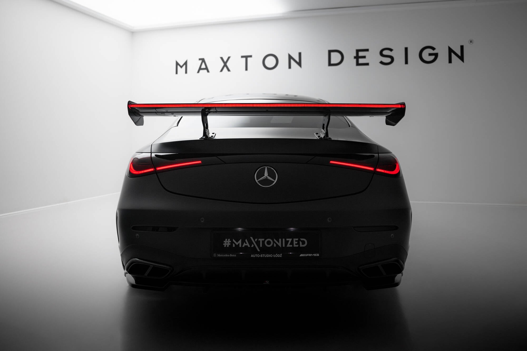 Maxton Design Carbon Spoiler V.1 + LED Mercedes-AMG CLE 53 C236 für Mercedes-Benz CLE C236