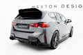 Maxton Design Heck Ansatz Flaps Diffusor V.4 passend für BMW M135i F70 schwarz Hochglanz
