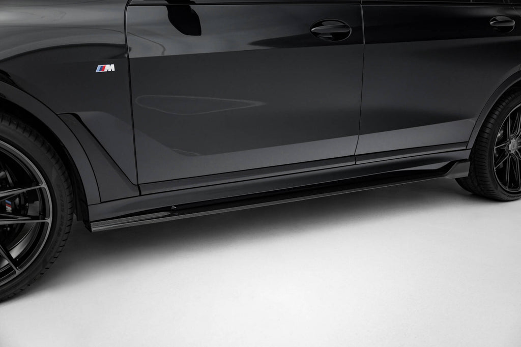Maxton Design Prepreg Carbon Fiber Seitenschweller BMW X7 M-Paket G07 für BMW X7 G07