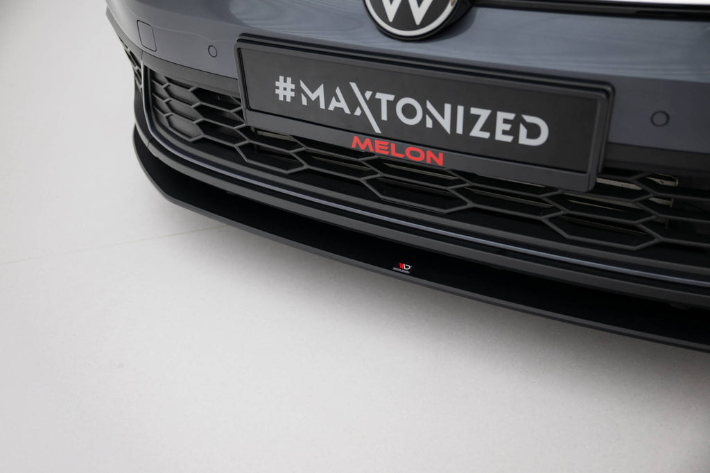 Maxton Design Street Pro Street+ Spoilerlippe Front Ansatz passend für VW Polo GTI Mk6 Facelift
