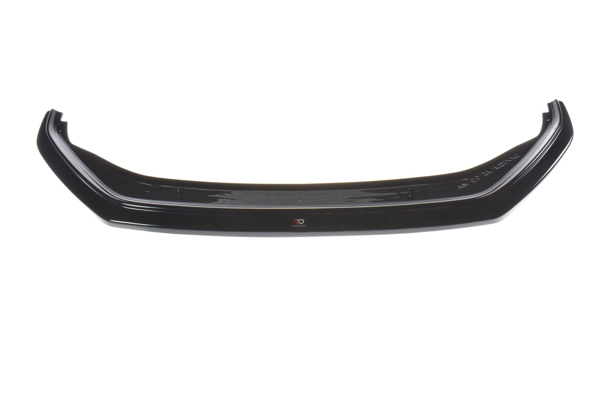 Maxton Design Street+ Spoilerlippe Front Ansatz passend für VW Touareg R-Line Mk3 Facelift schwarz Hochglanz