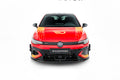 Maxton Design Street+ Spoilerlippe Front Ansatz V.4 passend für VW Golf GTI Clubsport Mk8 Facelift schwarz Hochglanz