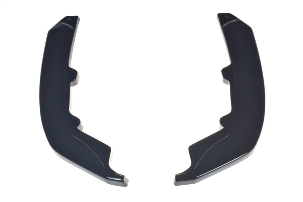Maxton Design Heck Ansatz Flaps Diffusor passend für Jaguar F-Type X152 schwarz Hochglanz