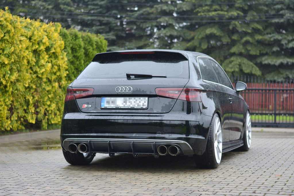 Maxton Design Heckschürze passend für Audi S3 8V Hatchback / Sportback