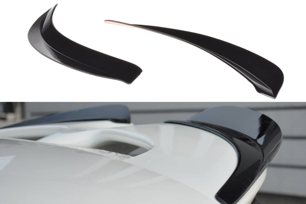 Maxton Design Spoiler CAP V.1 passend für Mini Cooper S John Cooper Works F56 / F56 Facelift schwarz Hochglanz