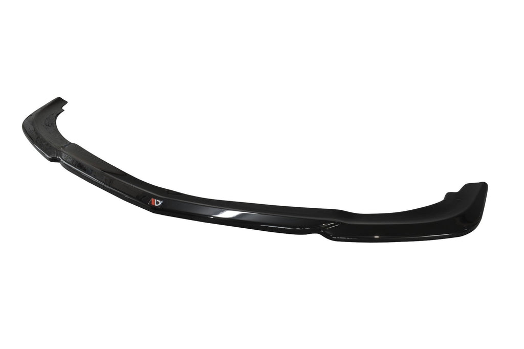 Maxton Design Street+ Spoilerlippe Front Ansatz V.1 passend für Mercedes E63 AMG W212 schwarz Hochglanz