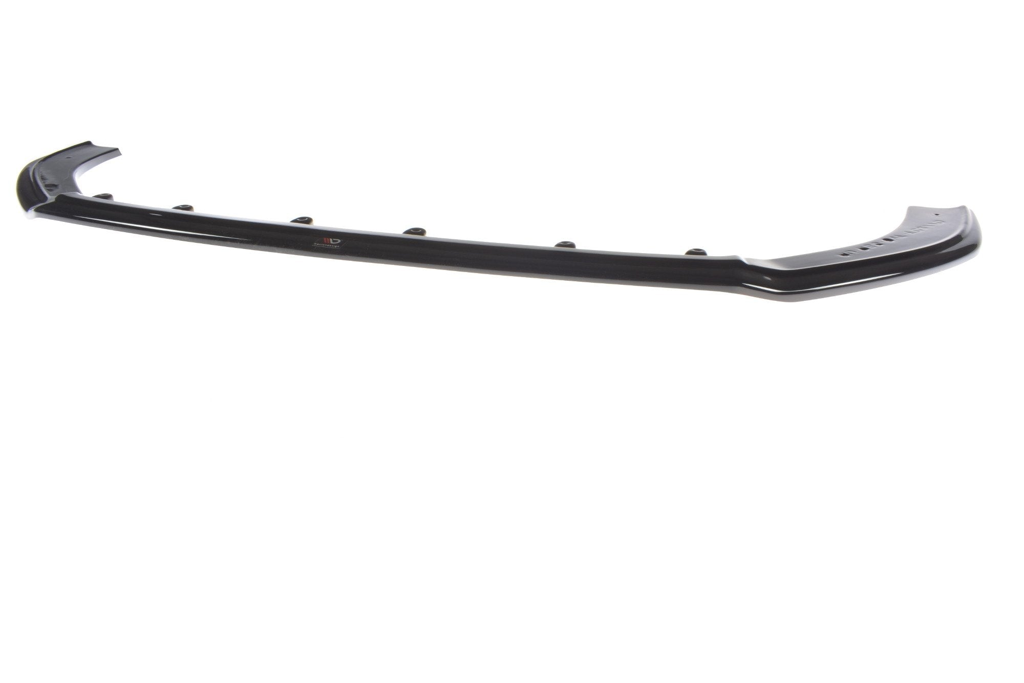Maxton Design Street+ Spoilerlippe Front Ansatz V.2 passend für Audi RS3 Sportback 8V Facelift schwarz Hochglanz