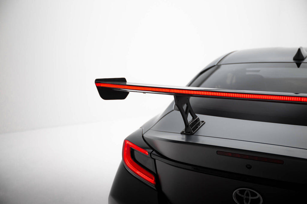 Maxton Design Carbon Spoiler With Internal Brackets Uprights + LED Toyota GR86 / Subaru BRZ Mk2 für Toyota GR86 Mk1
