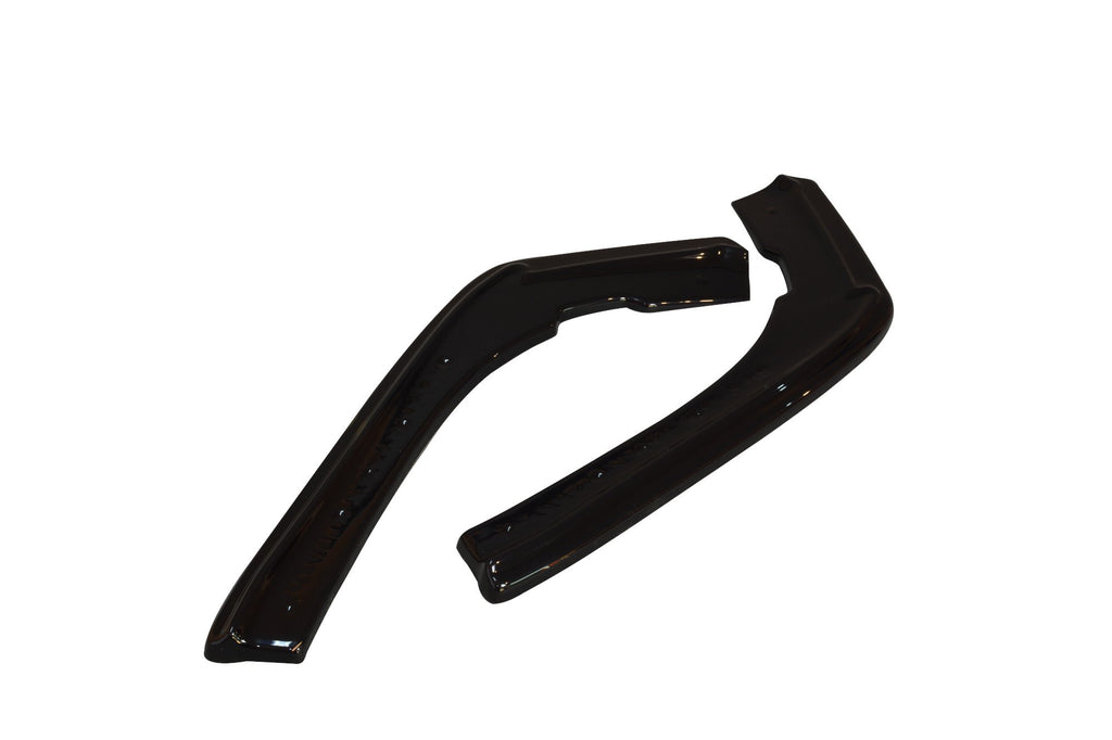Maxton Design Heck Ansatz Flaps Diffusor passend für BMW 3er M-Paket Limousine / Touring F30 / F30 Facelift / F31 / F31 Facelift schwarz Hochglanz