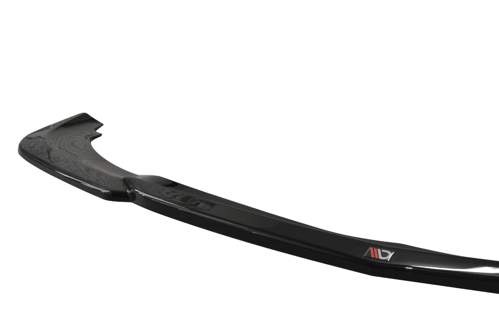 Maxton Design Street+ Spoilerlippe Front Ansatz V.1 passend für Mercedes E63 AMG W212 schwarz Hochglanz