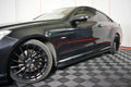 Maxton Design Street+ Seitenschweller Leisten passend für Mercedes-Benz E-Klasse Coupe AMG-Line C207 schwarz Hochglanz