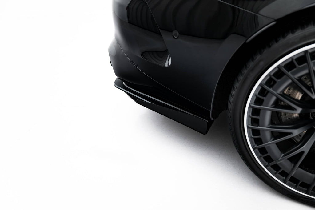 Maxton Design Street Pro Heckschürze + Flaps passend für Mercedes-AMG CLE 53 C236 schwarz Hochglanz