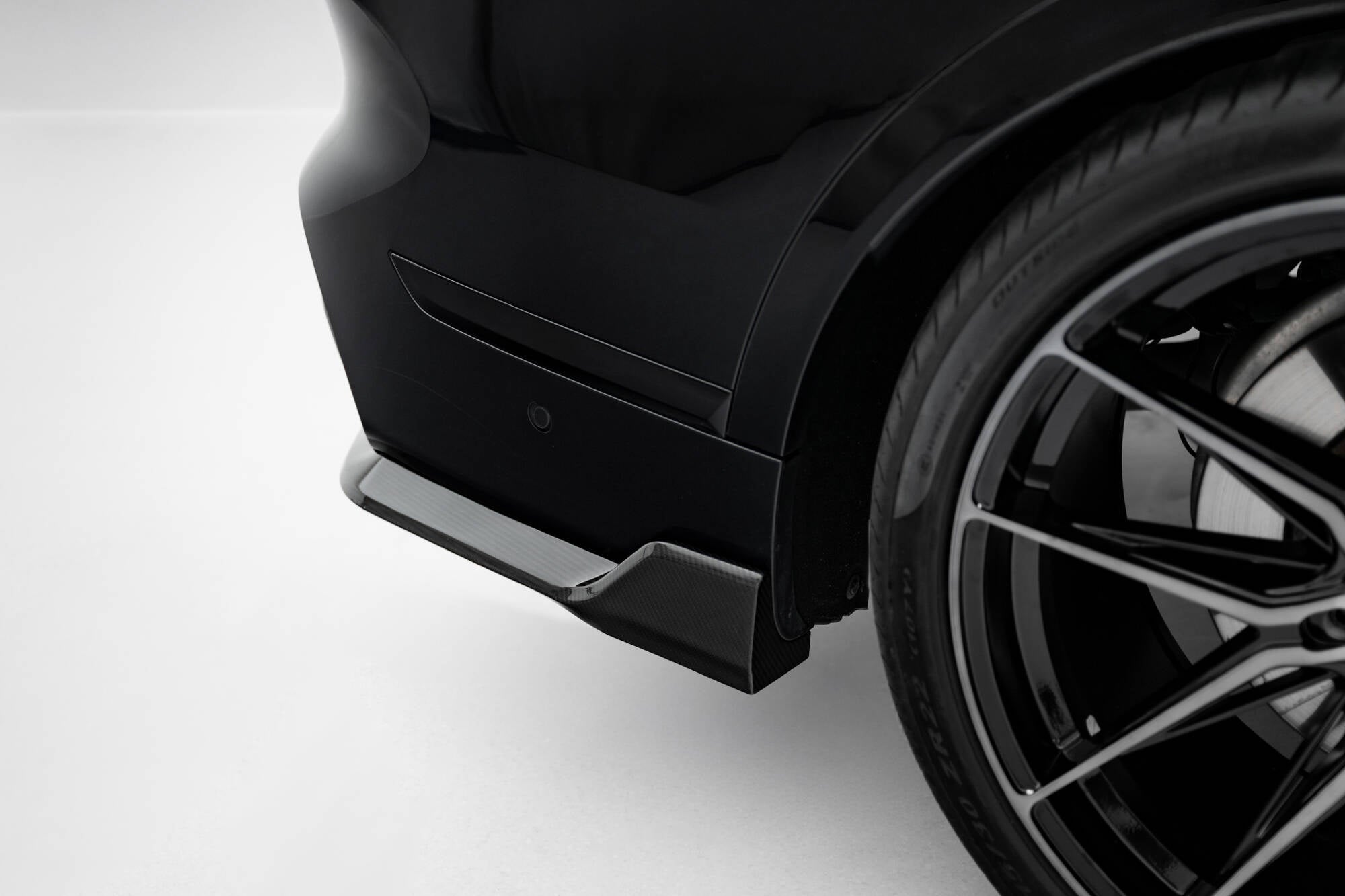 Maxton Design Prepreg Carbon Fiber Diffusor Heck Ansatz passend für BMW X7 M-Paket G07 Facelift (version mitout towbar)