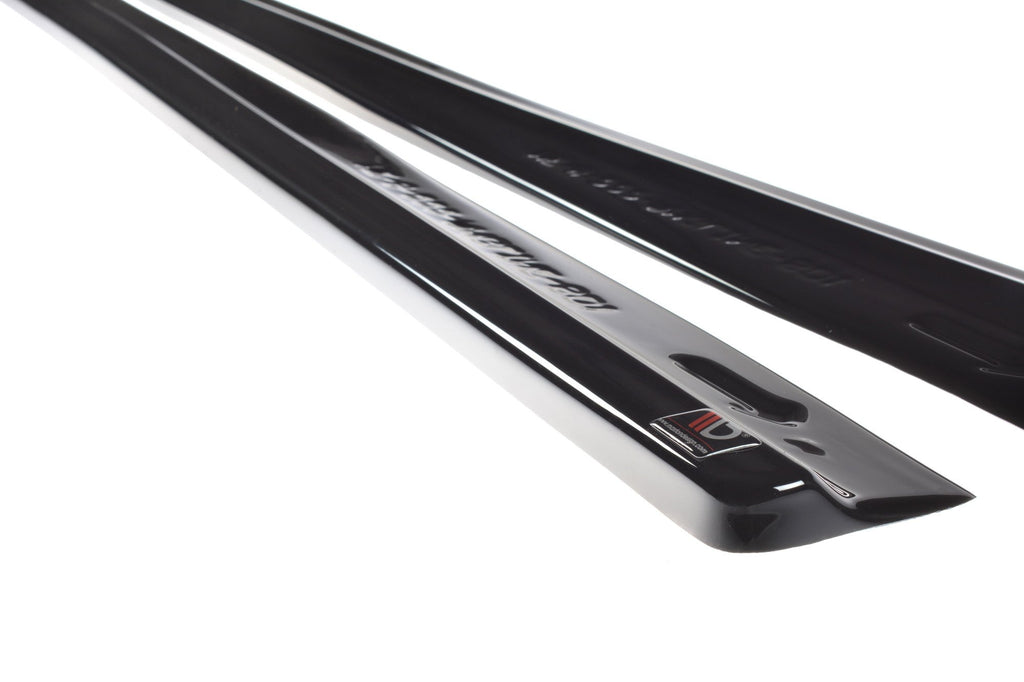 Maxton Design Seitenschweller Ansatz für Mercedes S-KLASSE AMG-LINE W222 schwarz matt