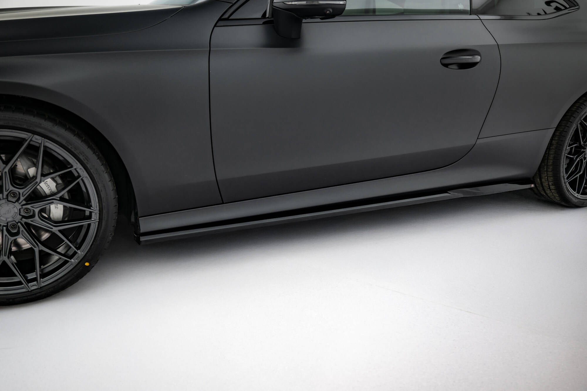 Maxton Design Street+ Seitenschweller Leisten passend für Mercedes-Benz CLE AMG-Line C236 schwarz Hochglanz
