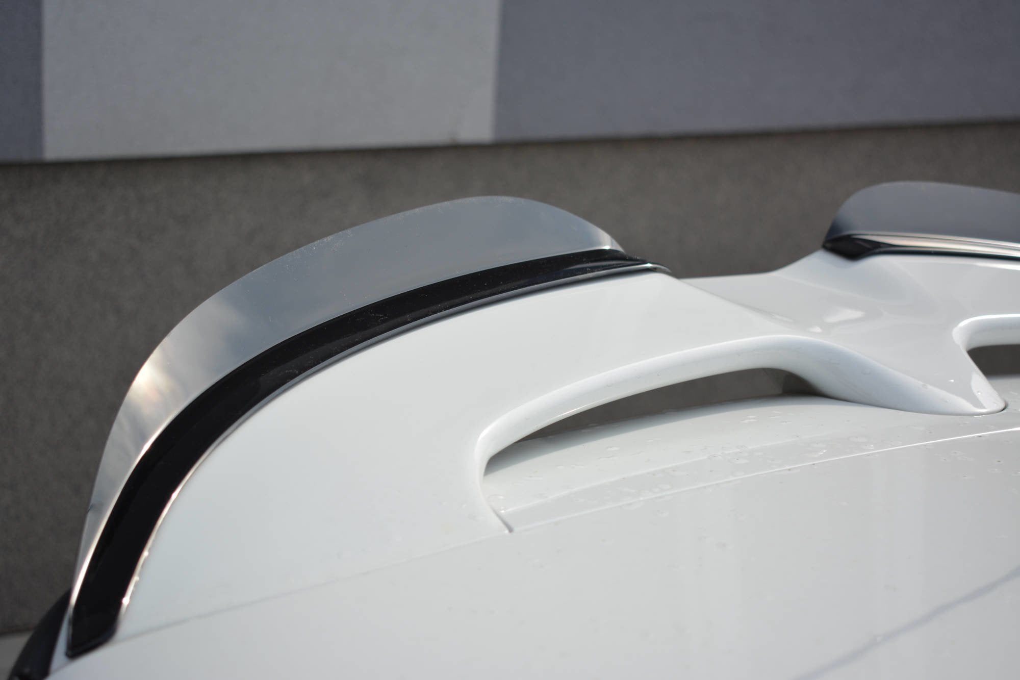 Maxton Design Spoiler CAP V.1 passend für Mini Cooper S John Cooper Works F56 / F56 Facelift schwarz Hochglanz