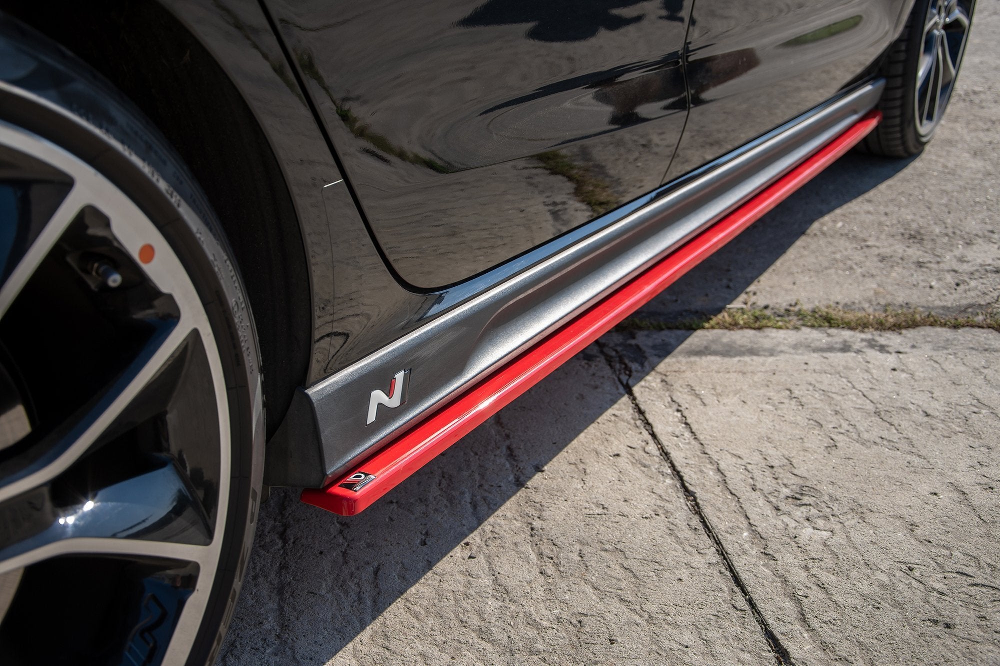 Maxton Design Seitenschweller Ansatz für V.3 für Hyundai I30 N Mk3