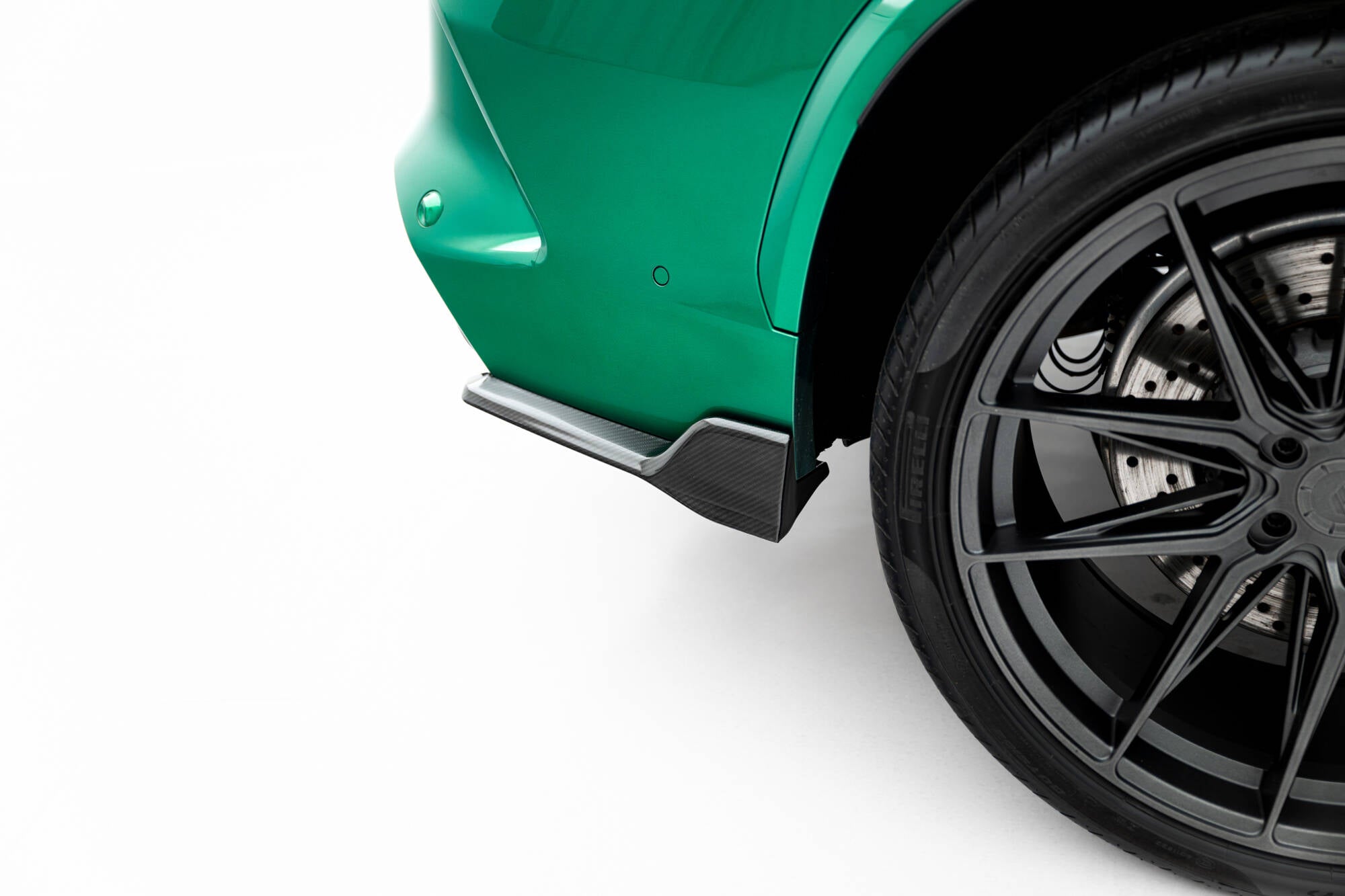 Maxton Design Prepreg Carbon Fiber Heck Ansatz Flaps Diffusor passend für BMW X5 M F95 Facelift