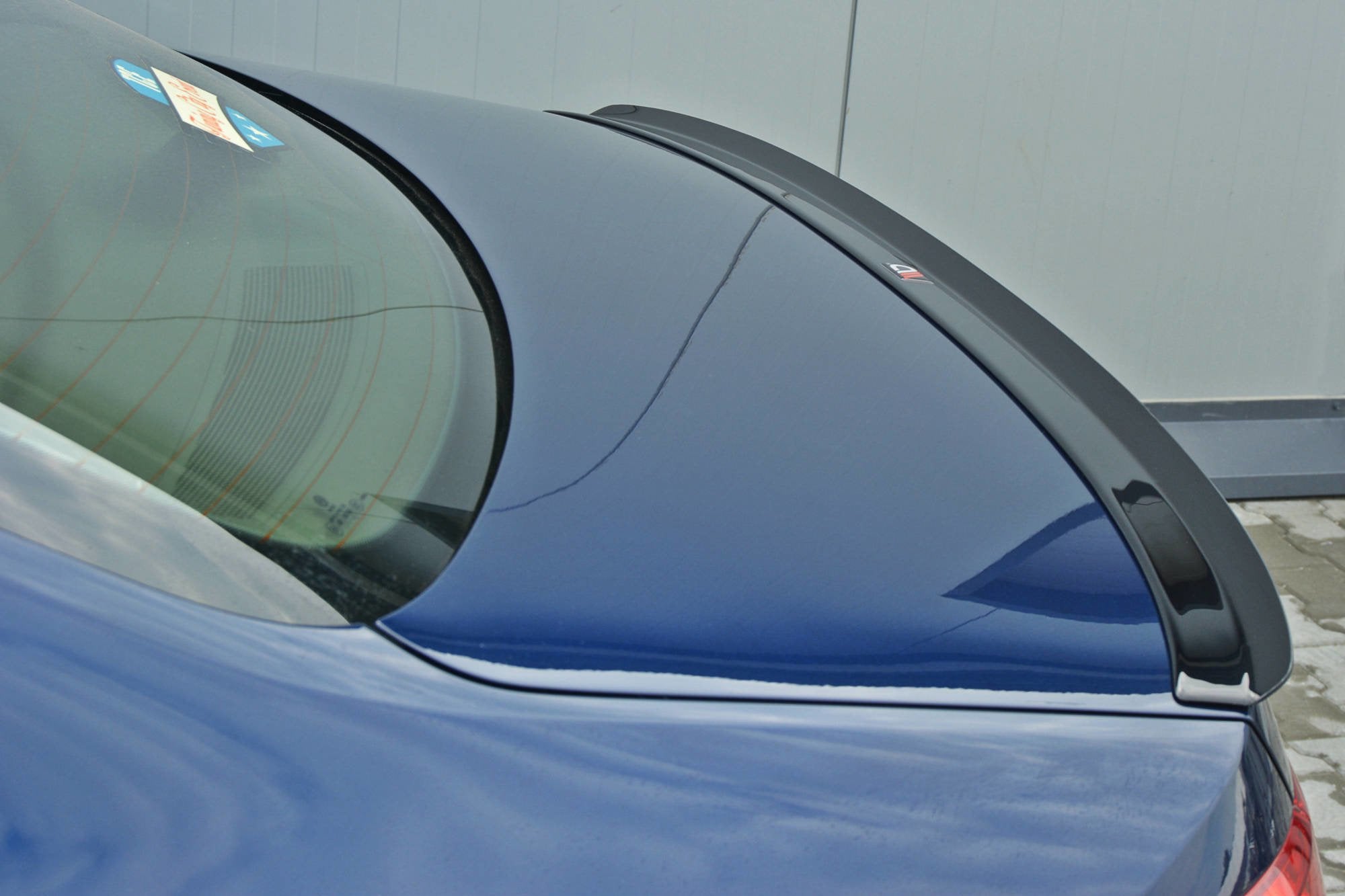 Maxton Design Spoiler CAP passend für VOLKSWAGEN JETTA MK6 SEDAN vor Facelift schwarz Hochglanz