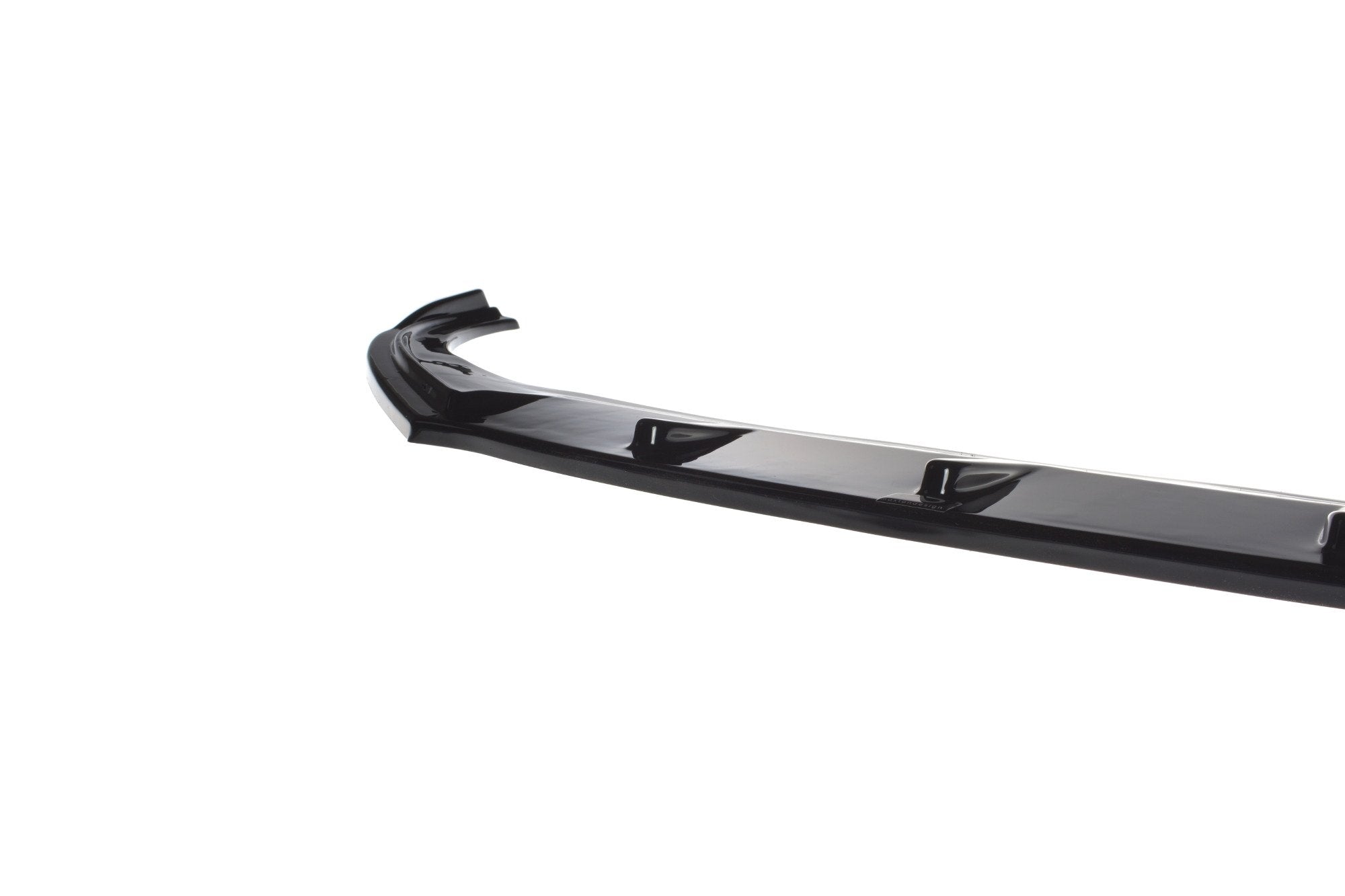Maxton Design Street+ Spoilerlippe Front Ansatz passend für SKODA FABIA MK2 RS schwarz Hochglanz