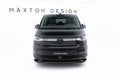 Maxton Design Street+ Spoilerlippe Front Ansatz V.2 passend für VW Multivan Long T7 schwarz Hochglanz