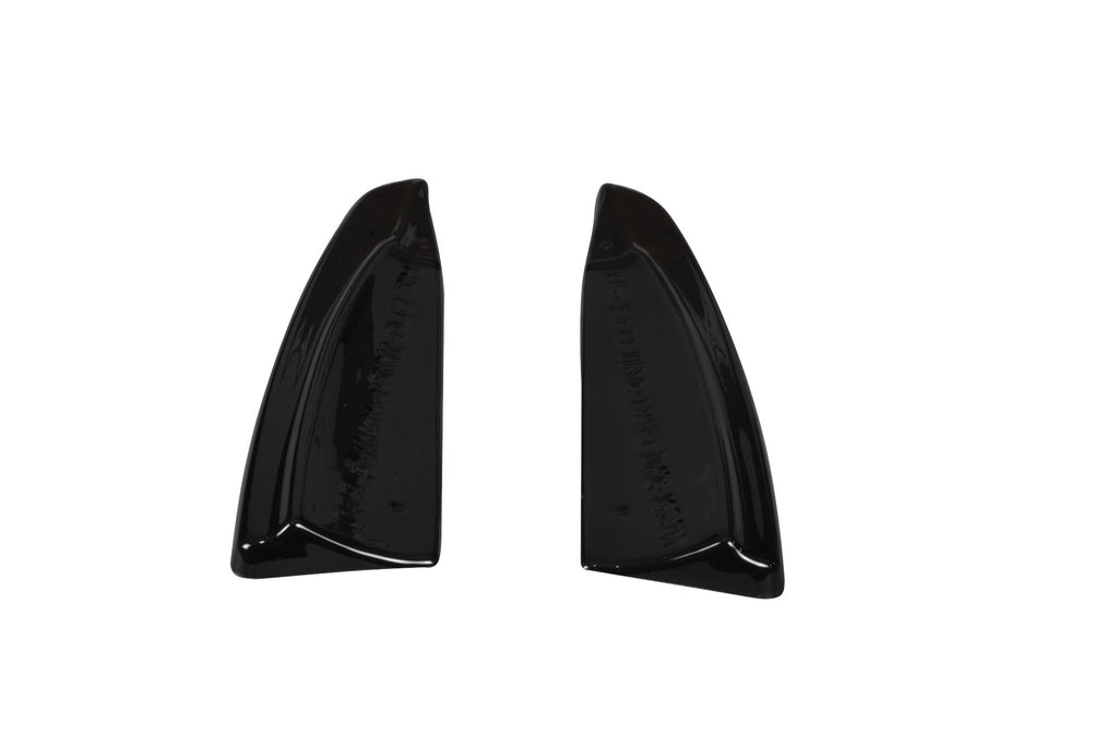Maxton Design Heck Ansatz Flaps Diffusor passend für Mercedes-Benz CLA AMG-Line C117 schwarz Hochglanz
