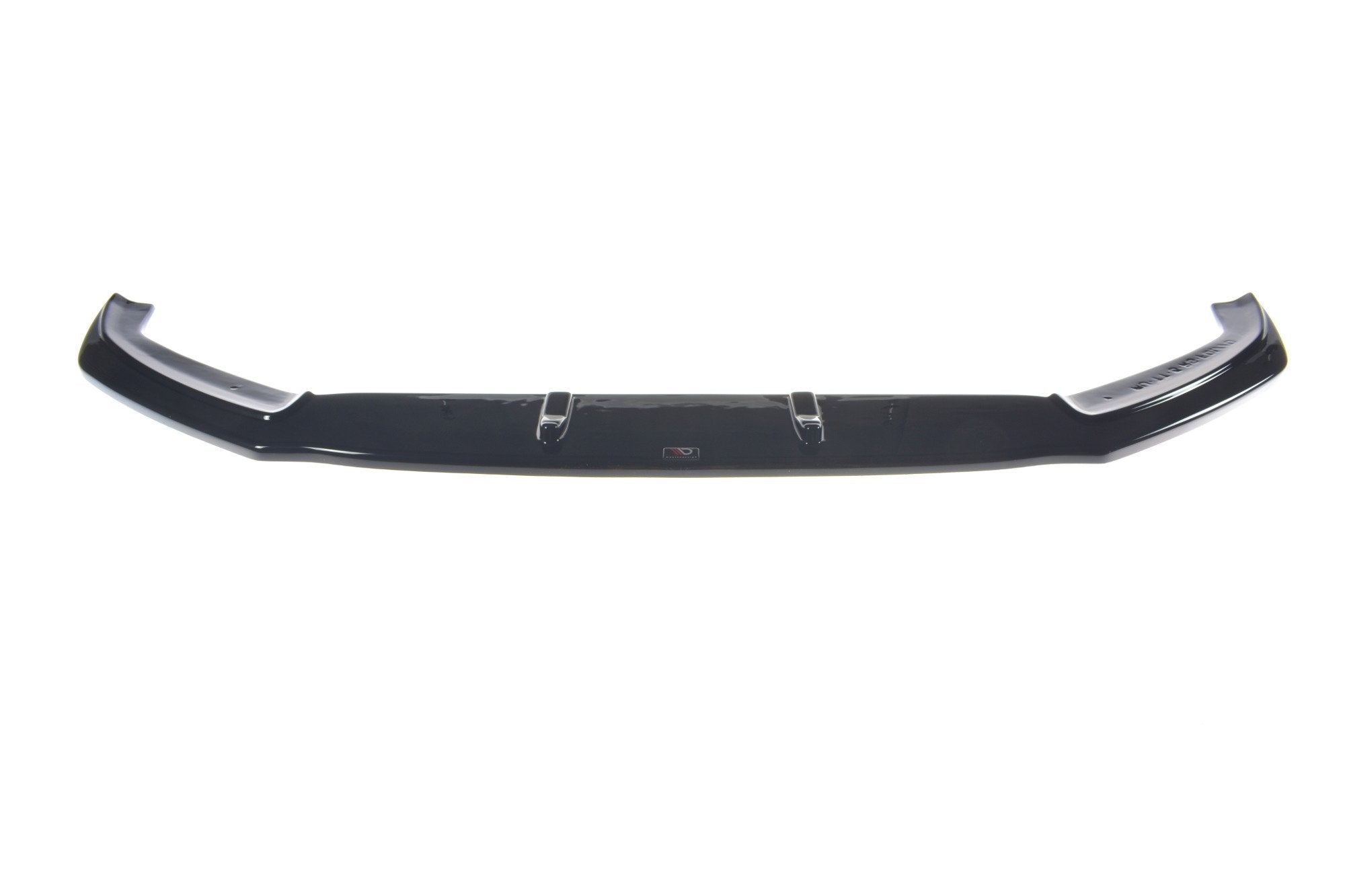 Maxton Design Street+ Spoilerlippe Front Ansatz V.1 passend für Audi TT RS 8S schwarz Hochglanz