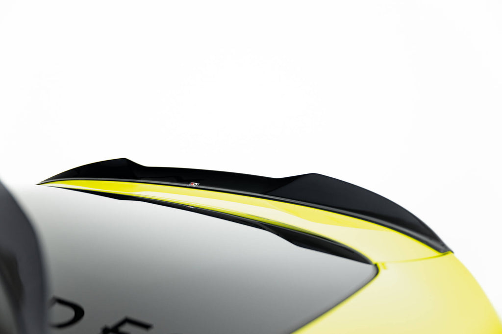 Maxton Design Unten Spoiler CAP 3D passend für BMW X4 M F98 Facelift schwarz Hochglanz