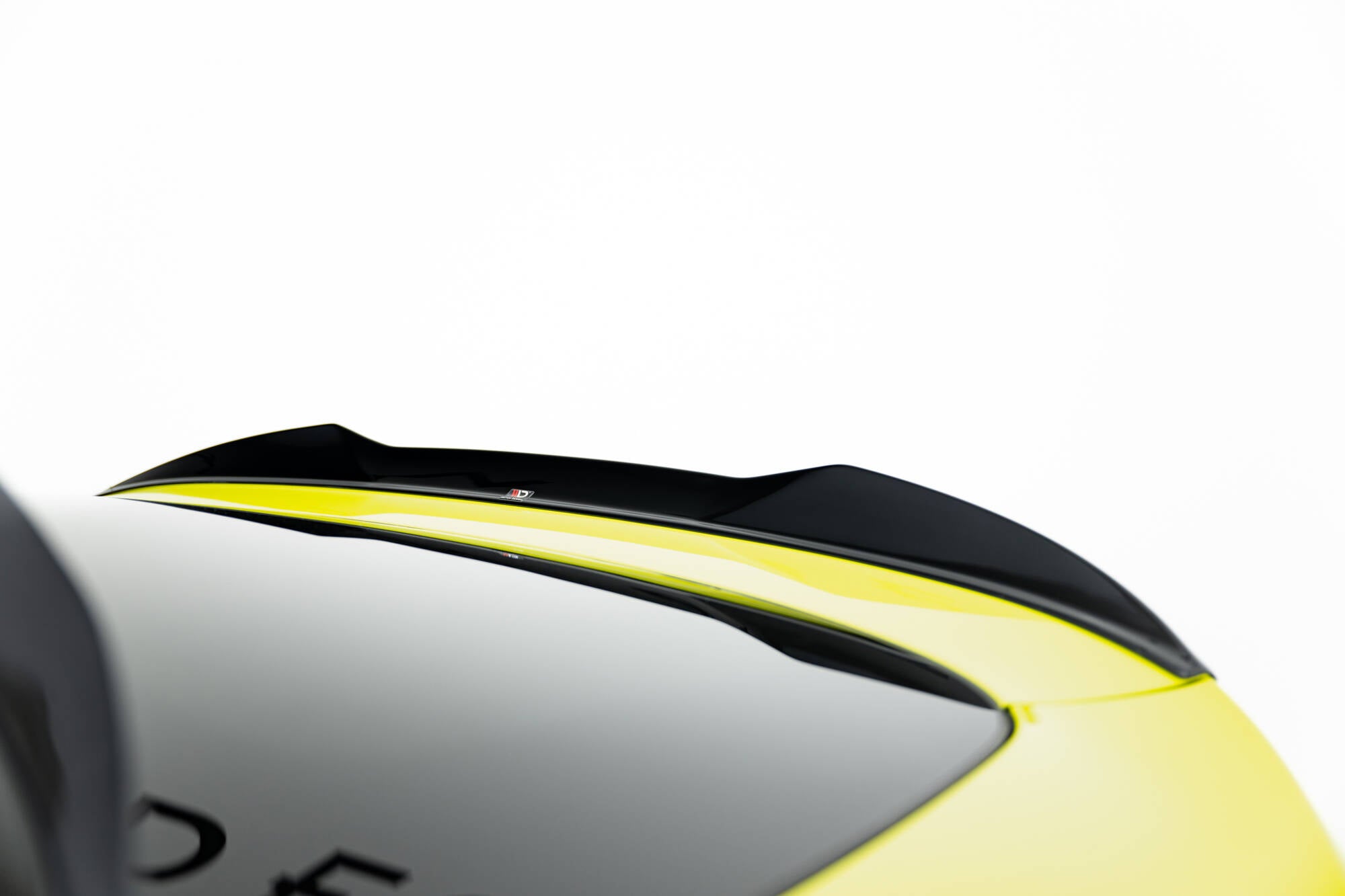 Maxton Design Unten Spoiler CAP 3D passend für BMW X4 M F98 Facelift schwarz Hochglanz