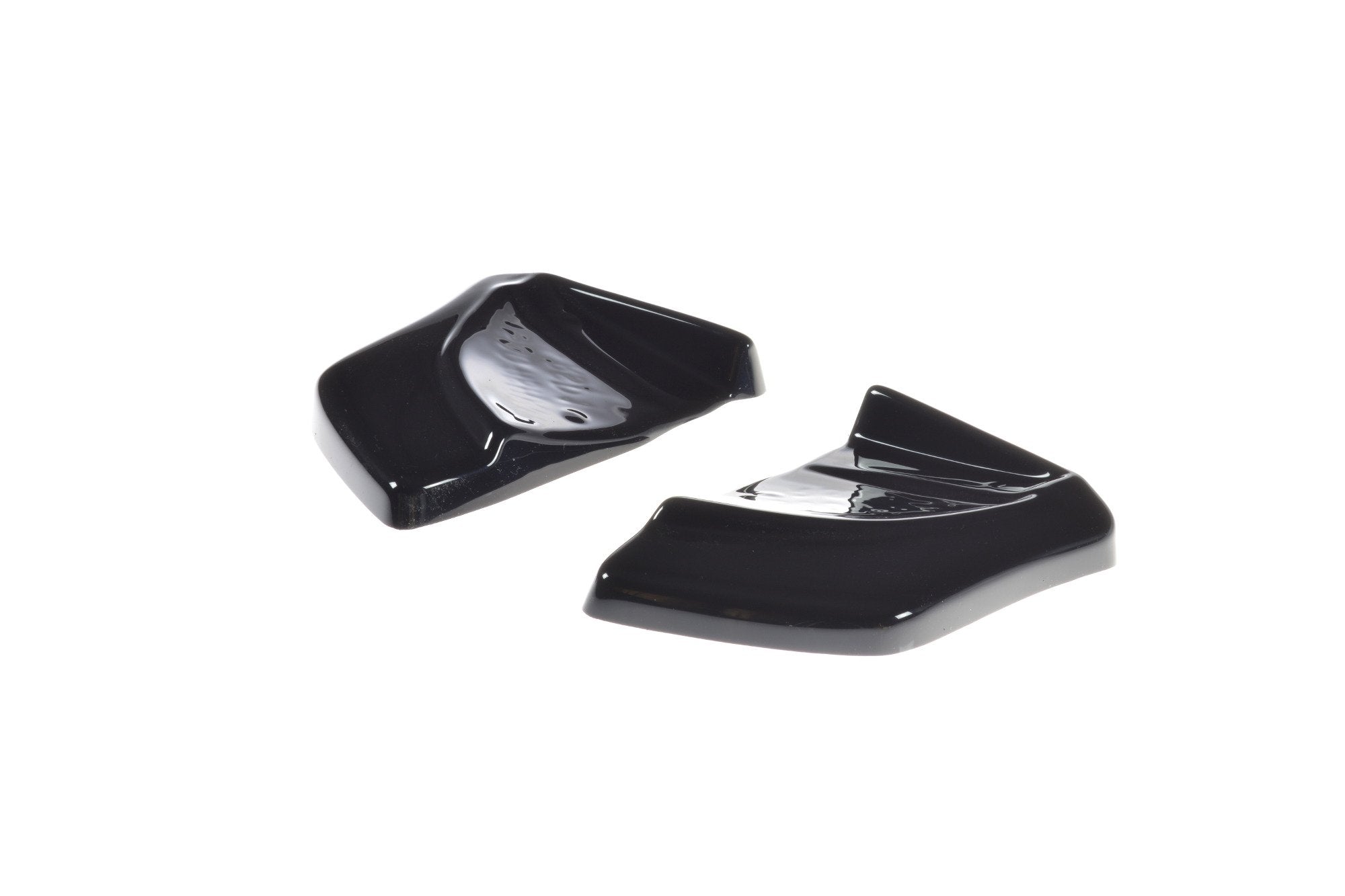 Maxton Design Heck Ansatz Flaps Diffusor passend für Abarth 500 Mk1 schwarz Hochglanz