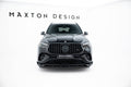 Maxton Design Street+ Spoilerlippe Front Ansatz passend für Mercedes-AMG GLE 53 / AMG-Line SUV / Coupe W167 Facelift / C167 Facelift schwarz Hochglanz