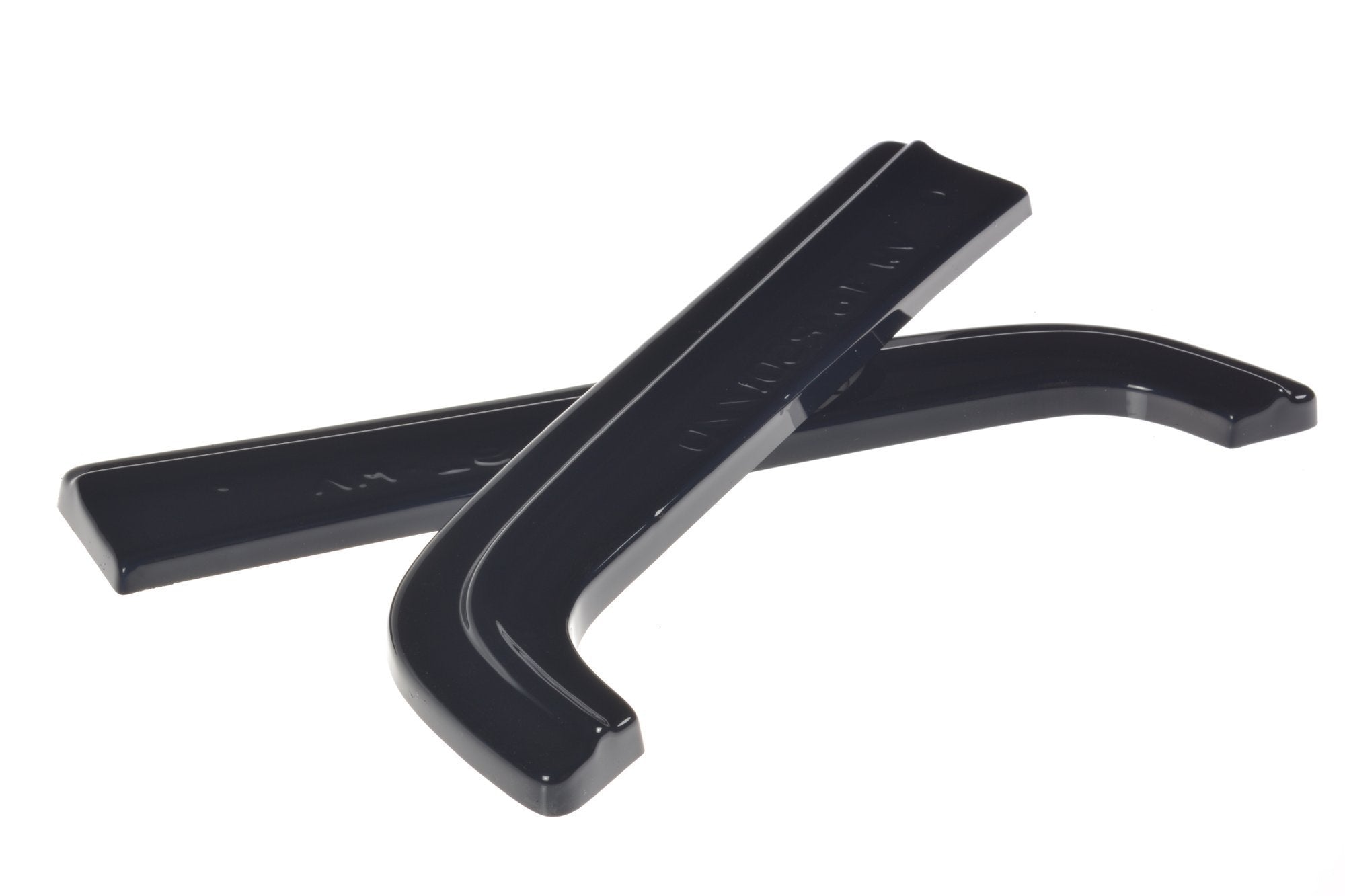 Maxton Design Heck Ansatz Flaps Diffusor passend für VW T6 schwarz Hochglanz