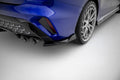 Maxton Design Heck Ansatz Flaps Diffusor V.2 passend für Audi S3 Limousine 8Y Facelift schwarz Hochglanz